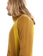 Icebreaker Men ZoneKnit Merino Long Sleeve Zip Hoodie Z04NXR408 Clothing Clove/Silent Gold - Image 6