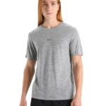 Icebreaker Men ZoneKnit Merino Short Sleeve T-Shirt Z04NXR72 Clothing Metro Heather