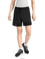 Icebreaker Men ZoneKnit Merino Shorts Z04NXR249 Clothing Black