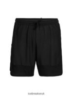 Icebreaker Men ZoneKnit Merino Shorts Z04NXR249 Clothing Black - Image 7