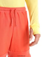 Icebreaker Men ZoneKnit Merino Shorts Z04NXR250 Clothing Vibrant Earth Heather/Go Berry - Image 4