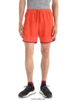 Icebreaker Men ZoneKnit Merino Shorts Z04NXR250 Clothing Vibrant Earth Heather/Go Berry - Image 7