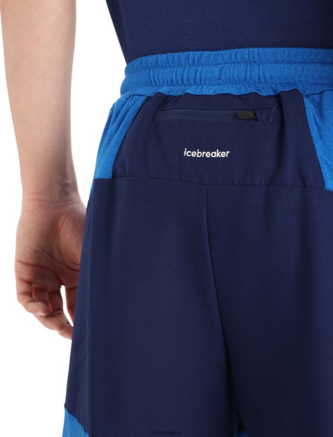 Icebreaker Men ZoneKnit Merino Shorts Z04NXR399 Clothing Royal Navy/Lazurite - Image 6