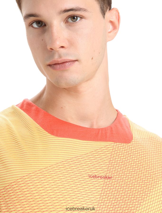 Icebreaker Men ZoneKnit Merino Tank Geodetic Z04NXR68 Clothing Summer/Vibrant Earth - Image 4