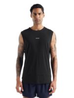 Icebreaker Men ZoneKnit Merino Tank Z04NXR491 Clothing Black - Image 4