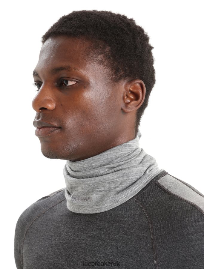 Icebreaker Unisex Cool-Lite Merino Flexi Chute Z04NXR325 Accessories Metro Heather - Image 3