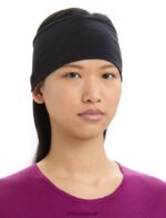 Icebreaker Unisex Cool-Lite Merino Flexi Headband Z04NXR308 Accessories Black - Image 4