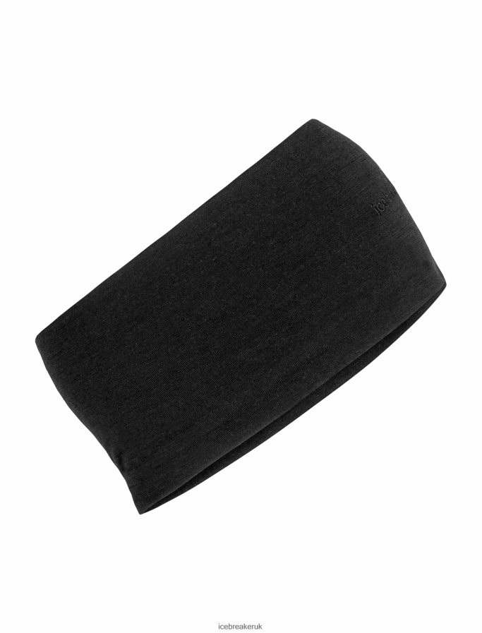Icebreaker Unisex Cool-Lite Merino Flexi Headband Z04NXR308 Accessories Black - Image 1