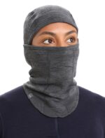 Icebreaker Unisex Merino Apex Balaclava Z04NXR328 Accessories Jet Heather - Image 2