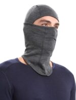 Icebreaker Unisex Merino Apex Balaclava Z04NXR328 Accessories Jet Heather - Image 4