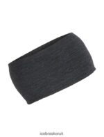 Icebreaker Unisex Merino Chase Headband Z04NXR454 Accessories Jet Heather - Image 3