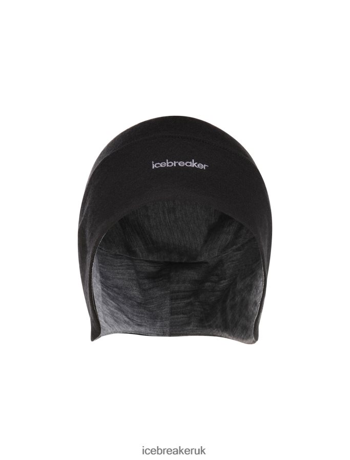 icebreaker_unisex_merino_quantum_beanie_z04nxr330_accessories_black.jpg Icebreaker Unisex Merino Quantum Beanie Z04NXR330 Accessories Black - Image 1