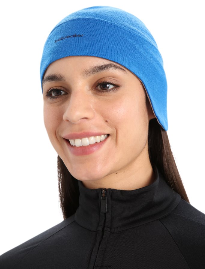 icebreaker_unisex_merino_quantum_beanie_z04nxr472_accessories_lazurite_ether.jpg Icebreaker Unisex Merino Quantum Beanie Z04NXR472 Accessories Lazurite/Ether - Image 1