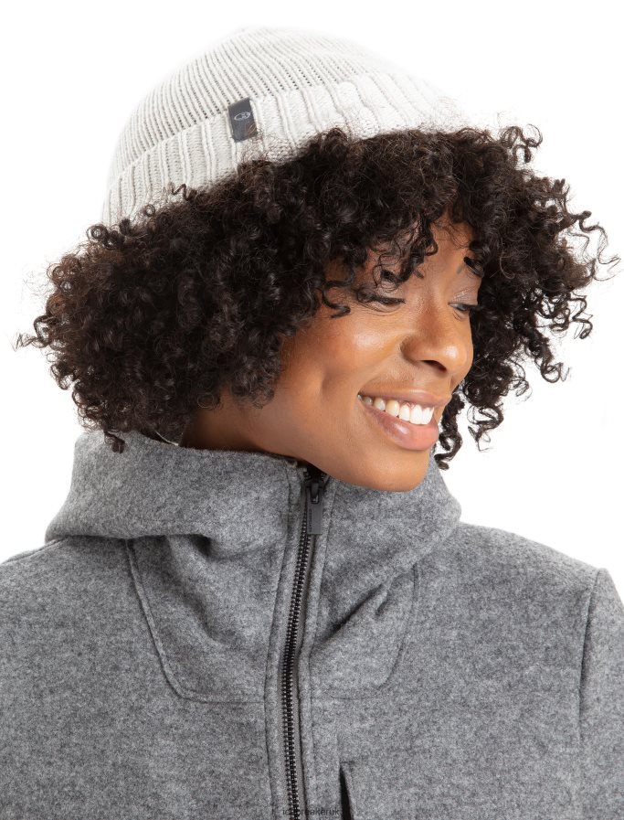 icebreaker_unisex_merino_vela_cuff_beanie_z04nxr463_accessories_ecru_heather.jpg Icebreaker Unisex Merino Vela Cuff Beanie Z04NXR463 Accessories Ecru Heather - Image 1