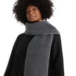 Icebreaker Unisex RealFleece Merino High Pile Scarf Z04NXR338 Accessories Gritstone Heather