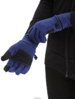 Icebreaker Unisex RealFleece Merino Sierra Gloves Z04NXR469 Accessories Royal Navy