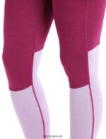 Icebreaker Women 125 ZoneKnit Merino Thermal Leggings Z04NXR593 Clothing Go Berry/Purple Gaze - Image 5
