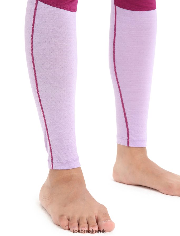 Icebreaker Women 125 ZoneKnit Merino Thermal Leggings Z04NXR593 Clothing Go Berry/Purple Gaze - Image 6