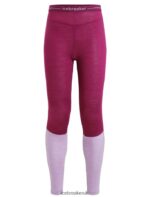 Icebreaker Women 125 ZoneKnit Merino Thermal Leggings Z04NXR593 Clothing Go Berry/Purple Gaze - Image 7