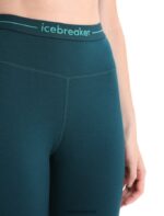 Icebreaker Women 200 ZoneKnit Merino Thermal Leggings Z04NXR583 Clothing Green Glory/Fresh - Image 4