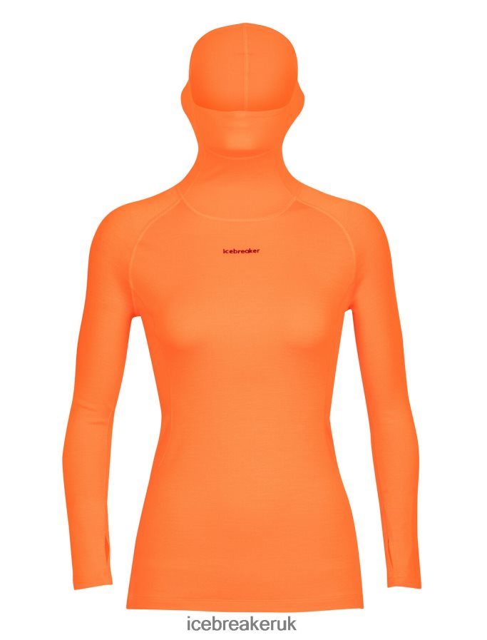 Icebreaker Women 300 MerinoFine Long Sleeve Roll Neck Thermal Top Z04NXR880 Clothing Flash - Image 7