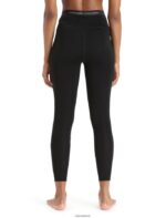 Icebreaker Women 300 MerinoFine Thermal Leggings Z04NXR595 Clothing Black - Image 2
