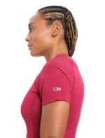 Icebreaker Women BodyfitZone Merino 150 Zone Short Sleeve Crewe Thermal Top Z04NXR891 Clothing Cherry - Image 5