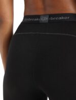 Icebreaker Women BodyfitZone Merino 150 Zone Thermal Leggings Z04NXR579 Clothing Black - Image 5