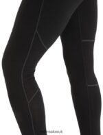 Icebreaker Women BodyfitZone Merino 150 Zone Thermal Leggings Z04NXR579 Clothing Black - Image 6