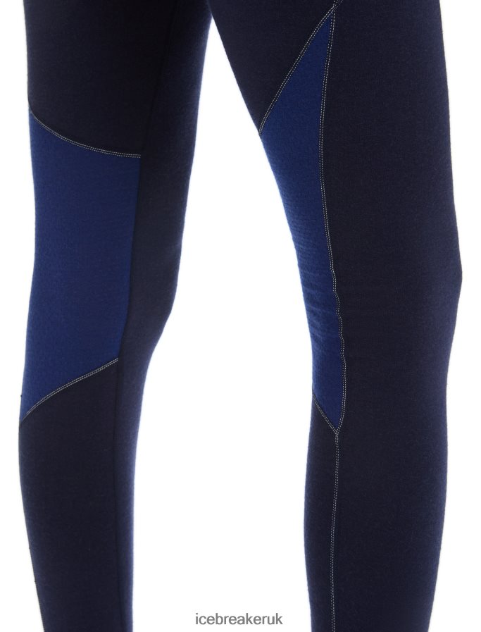 Icebreaker Women BodyfitZone Merino 260 Zone Thermal Leggings Z04NXR864 Clothing Midnight Navy/Royal Navy - Image 6