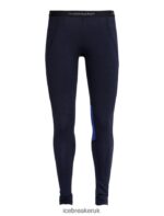 Icebreaker Women BodyfitZone Merino 260 Zone Thermal Leggings Z04NXR864 Clothing Midnight Navy/Royal Navy - Image 8