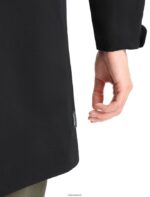 Icebreaker Women City Label Shell+ Merino 4-in-1 Parka Z04NXR686 Clothing Black - Image 16