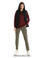 Icebreaker Women City Label Shell+ Merino 4-in-1 Parka Z04NXR686 Clothing Black - Image 3
