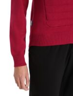 Icebreaker Women City Label ZoneKnit Merino Insulated Knit Bomber Z04NXR879 Clothing Cherry - Image 7