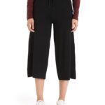 Icebreaker Women Cool-Lite Merino Yanni Culotte Pants Z04NXR796 Clothing Black