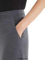 Icebreaker Women Cool-Lite Merino Yanni Culotte Pants Z04NXR797 Clothing Monsoon Heather - Image 5