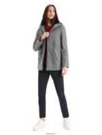 Icebreaker Women Felted Merino Hooded Jacket Z04NXR815 Clothing Gritstone Heather - Image 4