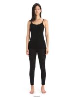 Icebreaker Women Merino 175 Everyday Cami Thermal Singlet Z04NXR499 Clothing Black - Image 3