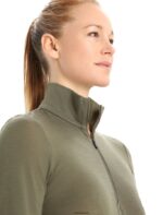 Icebreaker Women Merino 175 Everyday Long Sleeve Half Zip Thermal Top Z04NXR837 Clothing Loden - Image 4