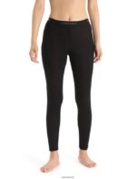 Icebreaker Women Merino 175 Everyday Thermal Leggings Z04NXR576 Clothing Black