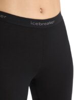 Icebreaker Women Merino 200 Oasis Thermal Leggings Z04NXR565 Clothing Black - Image 3