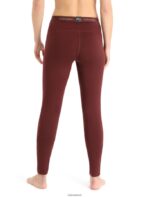 Icebreaker Women Merino 200 Oasis Thermal Leggings Z04NXR910 Clothing Espresso - Image 2