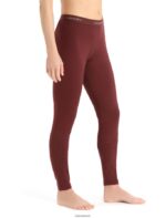 Icebreaker Women Merino 200 Oasis Thermal Leggings Z04NXR910 Clothing Espresso