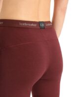 Icebreaker Women Merino 200 Oasis Thermal Leggings Z04NXR910 Clothing Espresso - Image 6