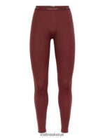 Icebreaker Women Merino 200 Oasis Thermal Leggings Z04NXR910 Clothing Espresso - Image 7