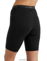 Icebreaker Women Merino 200 Oasis Thermal Shorts Z04NXR570 Clothing Black - Image 5