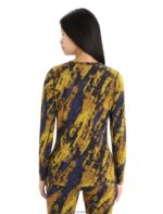 Icebreaker Women Merino 250 Vertex Long Sleeve Crewe Thermal Top Sedimentary Z04NXR830 Clothing Silent Gold/Clove - Image 2