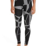 Icebreaker Women Merino 250 Vertex Thermal Leggings Fractured Landscapes Z04NXR843 Clothing Black/Jet Heather