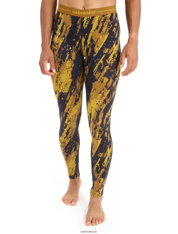 icebreaker_women_merino_250_vertex_thermal_leggings_sedimentary_z04nxr826_clothing_silent_gold_clove.jpg Icebreaker Women Merino 250 Vertex Thermal Leggings Sedimentary Z04NXR826 Clothing Silent Gold/Clove - Image 1