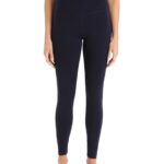 Icebreaker Women Merino 260 Tech High Rise Thermal Leggings Z04NXR578 Clothing Midnight Navy